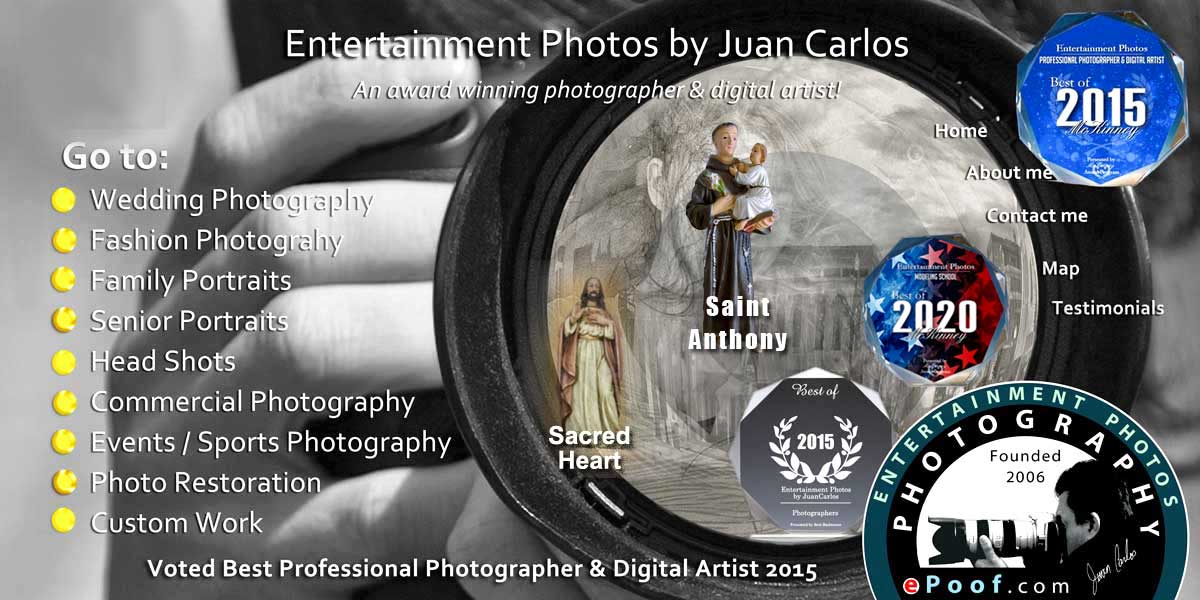 Entertainment Photos by Juan Carlos at epoof award winning photographer wedding photographer senior portraits family portraits head shots photo restoration 