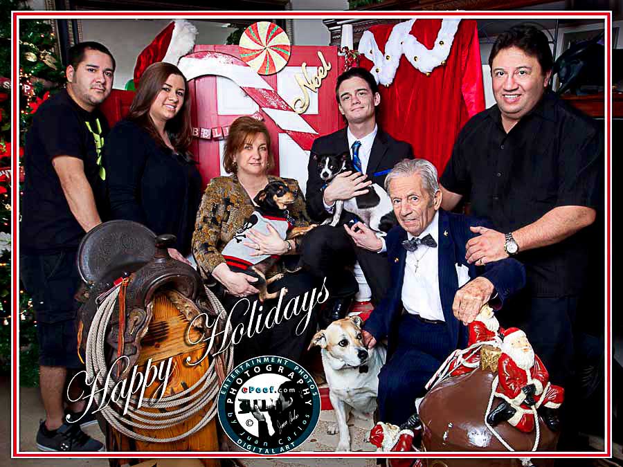 family portraits for the holidays by juan carlos we offer free canvases for the first 100 families 