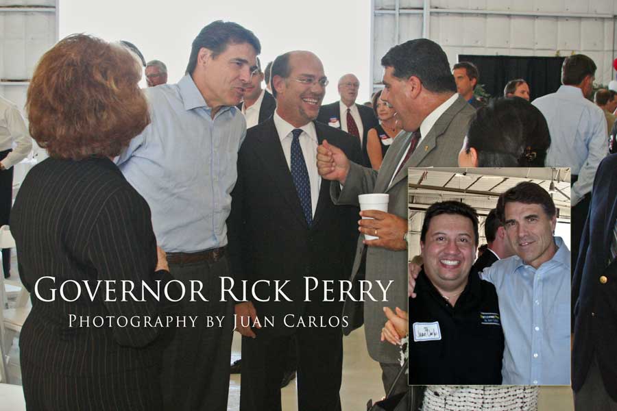 Rick Perry Governor of Texas photos by Juan carlos of Entertainment Photos