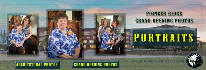 Pioneer Ridge Grand Opening & Architecturals.  Portraits by Juan Carlos of Entertainment Photos epoof
